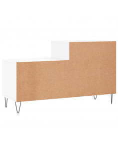 Scarpiera Bianca 102x36x60 cm in Legno Multistrato