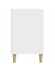 Scarpiera Bianca 102x36x60 cm in Legno Multistrato