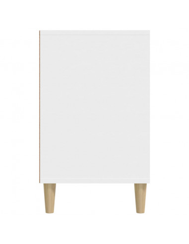 Scarpiera Bianca 102x36x60 cm in Legno Multistrato