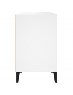 Scarpiera Bianca 102x36x60 cm in Legno Multistrato