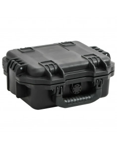 Valigetta da Volo Portatile Nera 30x24,5x12,5 cm in PP 2