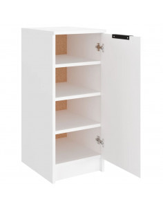 Scarpiera Bianca 30x35x70 cm in Legno Multistrato