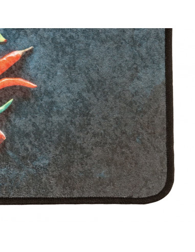 Tappeto da Cucina Multicolore 60x180 cm Lavabile Antiscivolo