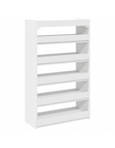 Scarpiera Bianca 60x25x100 cm in Truciolato