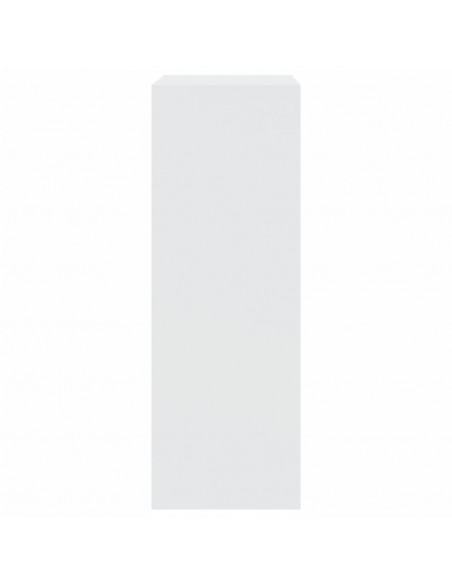 Scarpiera Bianca 60x34x96,5 cm in Legno Multistrato