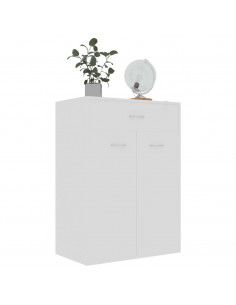 Scarpiera Bianca 60x35x84 cm in Legno Multistrato