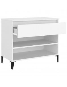 Scarpiera Bianca 70x36x60 cm in Legno Multistrato