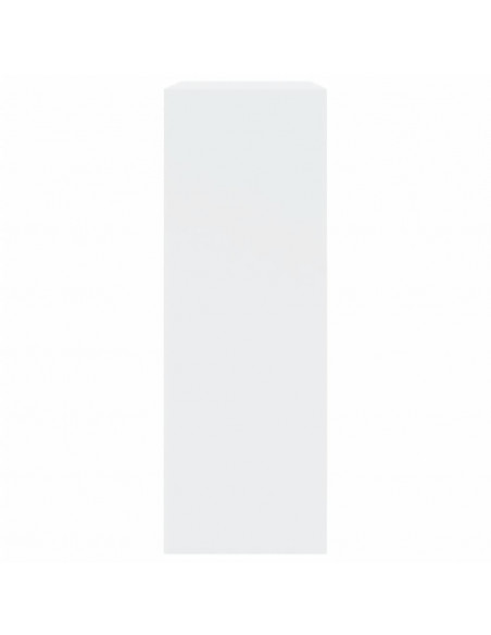 Scarpiera Bianca 80x34x96,5 cm in Legno Multistrato