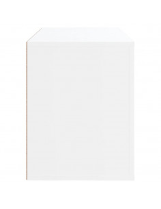 Scarpiera Bianca 80x35x45 cm in Legno Multistrato