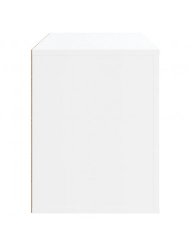 Scarpiera Bianca 80x35x45 cm in Legno Multistrato