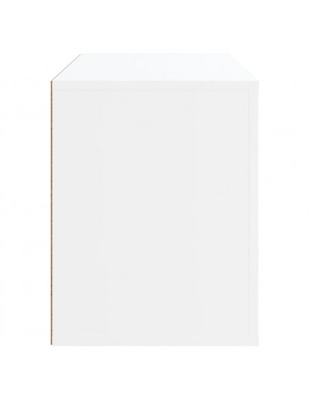 Scarpiera Bianca 80x35x45 cm in Legno Multistrato