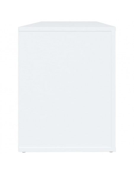 Scarpiera bianco 100x35x45 cm in Legno Multistrato