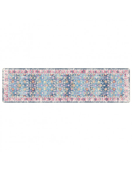 Tappeto Lavabile Multicolore 80x300 cm Antiscivolo