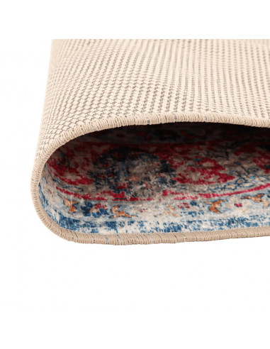 Tappeto Lavabile Multicolore Ø 120 cm Antiscivolo