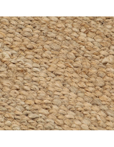 Tappeto in Iuta Intrecciato a Mano 120x180 cm Naturale