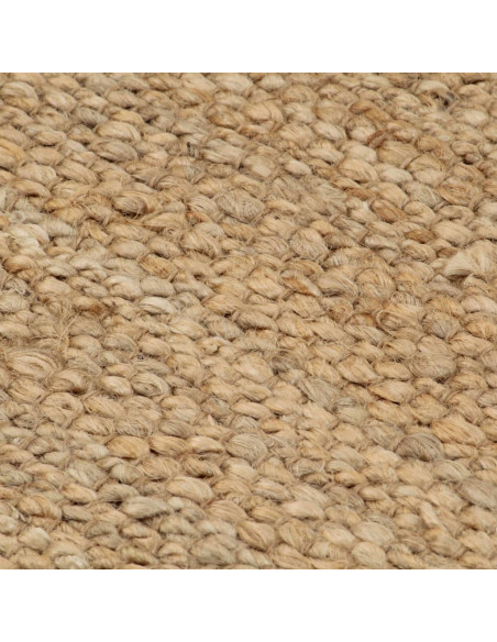 Tappeto in Iuta Intrecciato a Mano 120x180 cm Naturale