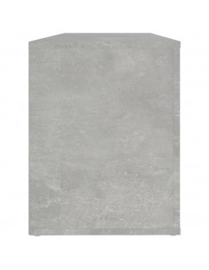 Scarpiera Grigio Cemento 100x35x45 cm in Legno Multistrato