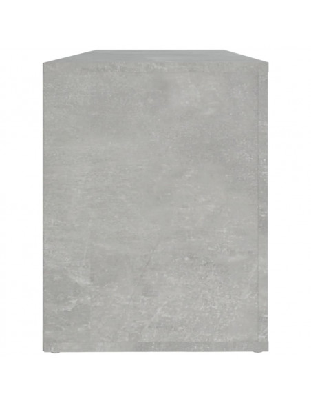 Scarpiera Grigio Cemento 100x35x45 cm in Legno Multistrato