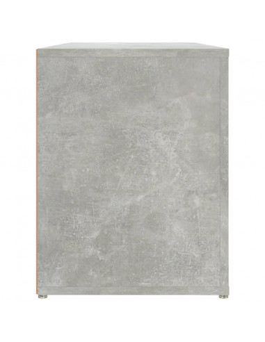 Scarpiera Grigio Cemento 100x35x45 cm in Legno Multistrato