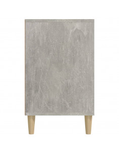 Scarpiera Grigio Cemento 102x36x60 cm in Legno Multistrato