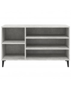 Scarpiera Grigio Cemento 102x36x60 cm in Legno Multistrato