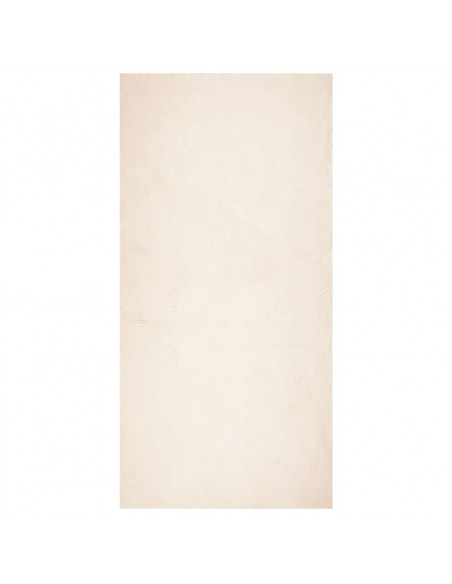 Tappeto a Pelo Corto HUARTE Morbido e Lavabile Beige 100x200 cm