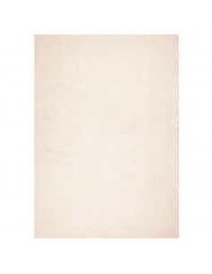 Tappeto a Pelo Corto HUARTE Morbido e Lavabile Beige 140x200 cm