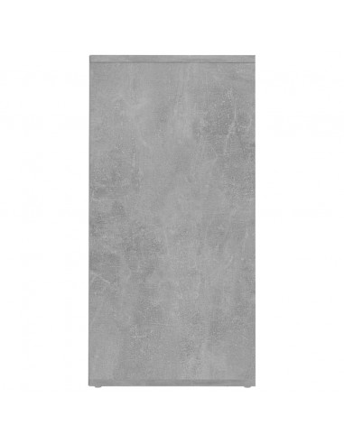Scarpiera Grigio Cemento 31,5x35x70 cm in Truciolato
