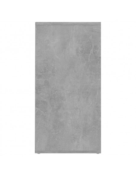 Scarpiera Grigio Cemento 31,5x35x70 cm in Truciolato