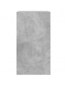 Scarpiera Grigio Cemento 60x34x63,5 cm in Legno Multistrato