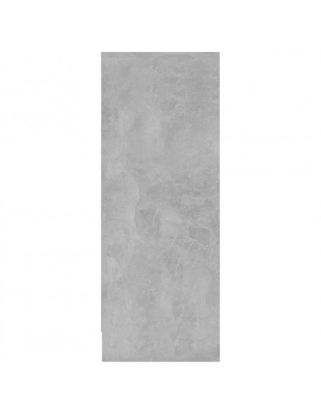 Scarpiera Grigio Cemento 60x35x92 cm in Truciolato