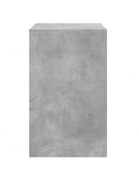Scarpiera Grigio Cemento 60x42x69 cm in Legno Multistrato