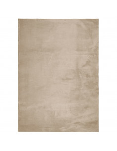Tappeto a Pelo Corto HUARTE Morbido e Lavabile Sabbia 200x280cm