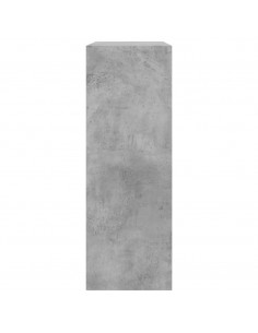 Scarpiera Grigio Cemento 80x34x96,5 cm in Legno Multistrato