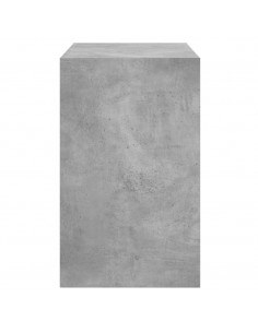 Scarpiera Grigio Cemento 80x42x69 cm in Legno Multistrato