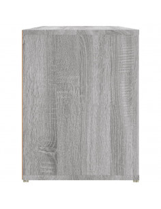 Scarpiera Grigio Sonoma 100x35x45 cm in Legno Multistrato