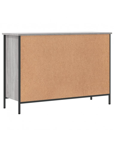 Scarpiera Grigio Sonoma 100x35x70 cm in Legno Multistrato