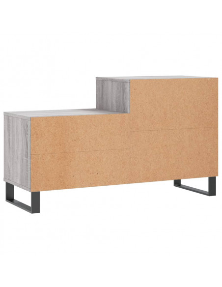 Scarpiera Grigio Sonoma 102x36x60 cm in Legno Multistrato