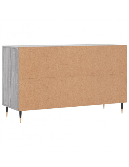Scarpiera Grigio Sonoma 102x36x60 cm in Legno Multistrato