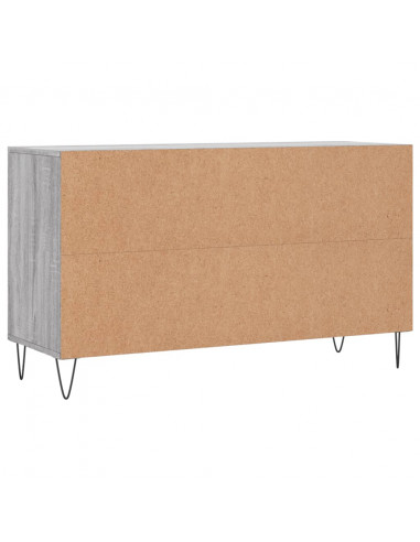 Scarpiera Grigio Sonoma 102x36x60 cm in Legno Multistrato