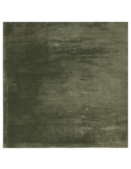 Tappeto Pelo Corto HUARTE Morbido Lavabile Verde Bosco