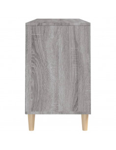 Scarpiera Grigio Sonoma 102x36x60 cm in Legno Multistrato