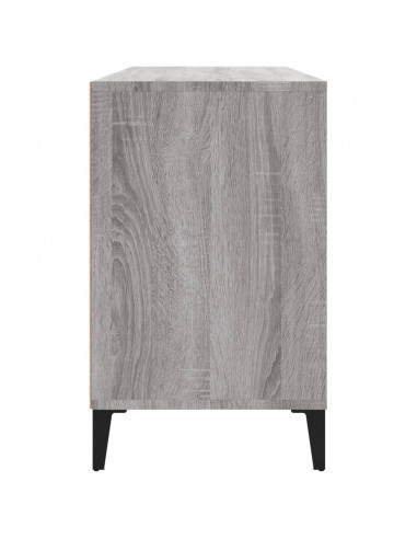 Scarpiera Grigio Sonoma 102x36x60 cm in Legno Multistrato