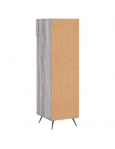 Scarpiera Grigio Sonoma 30x35x105 cm in Legno Multistrato 2