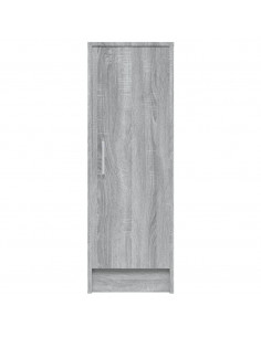 Scarpiera Grigio Sonoma 32x35x92 cm in Legno Multistrato