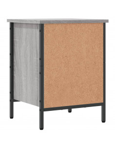 Scarpiera Grigio Sonoma 38x35x50 cm in Legno Multistrato