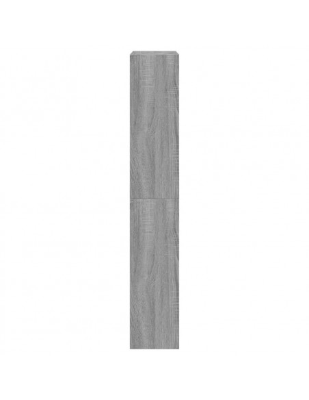 Scarpiera Grigio Sonoma 60x21x125,5 cm in Legno Multistrato