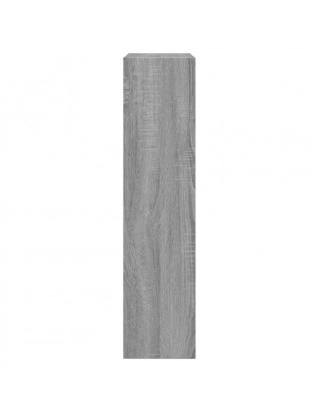 Scarpiera Grigio Sonoma 60x21x87,5 cm in Legno Multistrato