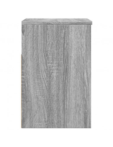 Scarpiera Grigio Sonoma 60x30x45 cm in Legno Multistrato