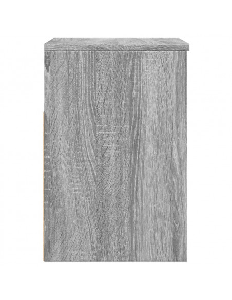 Scarpiera Grigio Sonoma 60x30x45 cm in Legno Multistrato